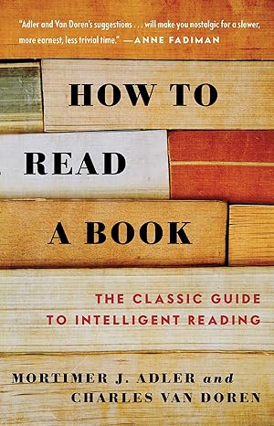 Cover of How to Read a Book